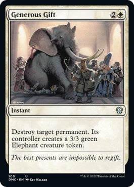 Generous Gift (100) (Commander: Dominaria United)