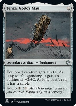 Tenza, Godo's Maul (193) (Commander: Dominaria United)