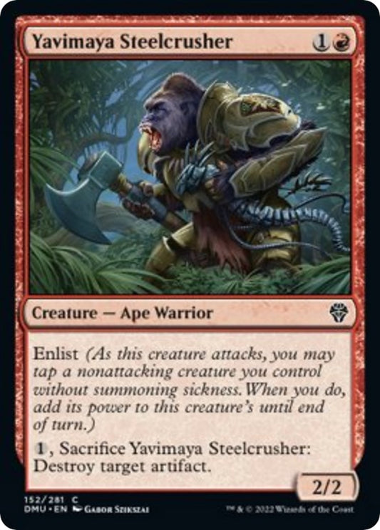 Yavimaya Steelcrusher (152) (Dominaria United)