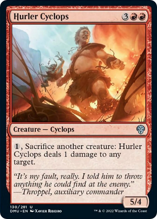 Hurler Cyclops (130) (Dominaria United)