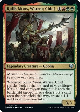 Rulik Mons, Warren Chief (217) (Dominaria United)