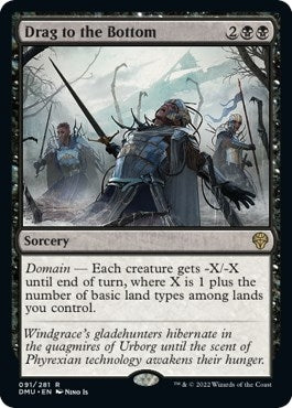 Drag to the Bottom (91) (Dominaria United)