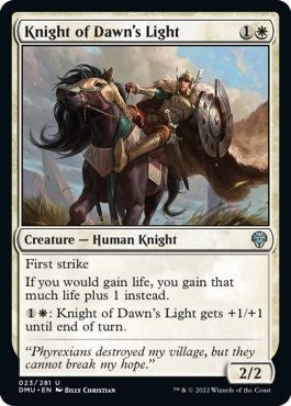 Knight of Dawn's Light (23) (Dominaria United)