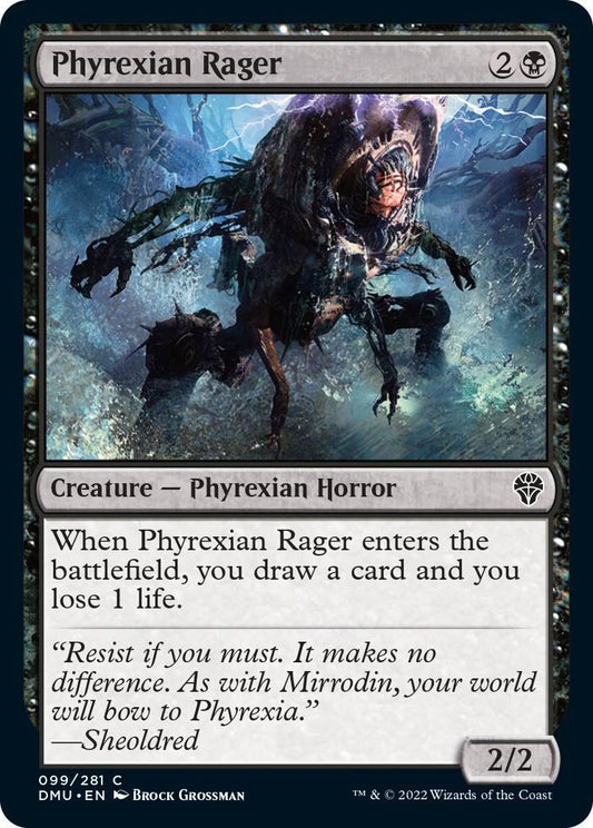 Phyrexian Rager (99) (Dominaria United)