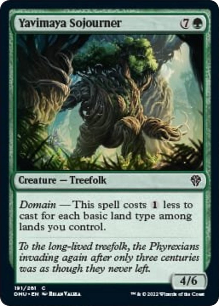 Yavimaya Sojourner (191) (Dominaria United)