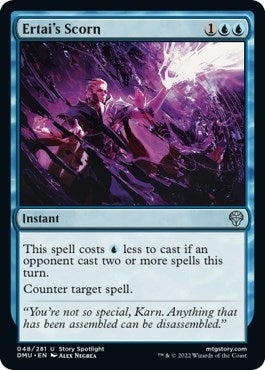 Ertai's Scorn (48) (Dominaria United)