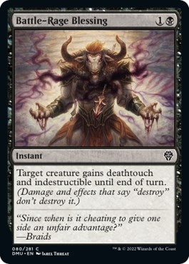 Battle-Rage Blessing (80) (Dominaria United)