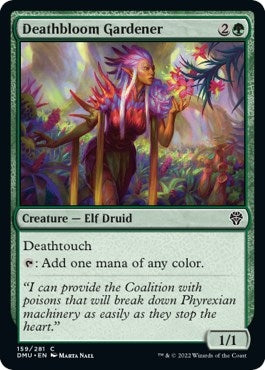 Deathbloom Gardener (159) (Dominaria United)