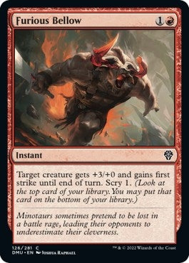 Furious Bellow (126) (Dominaria United)