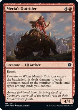 Meria's Outrider (138) (Dominaria United)