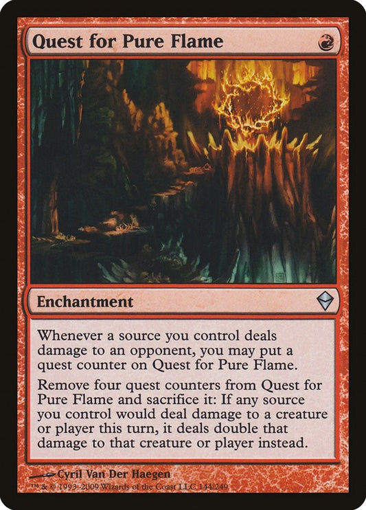Quest for Pure Flame (144) (Zendikar)