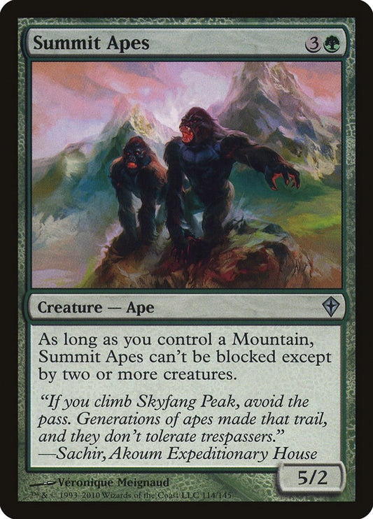 Summit Apes (114) (Worldwake)