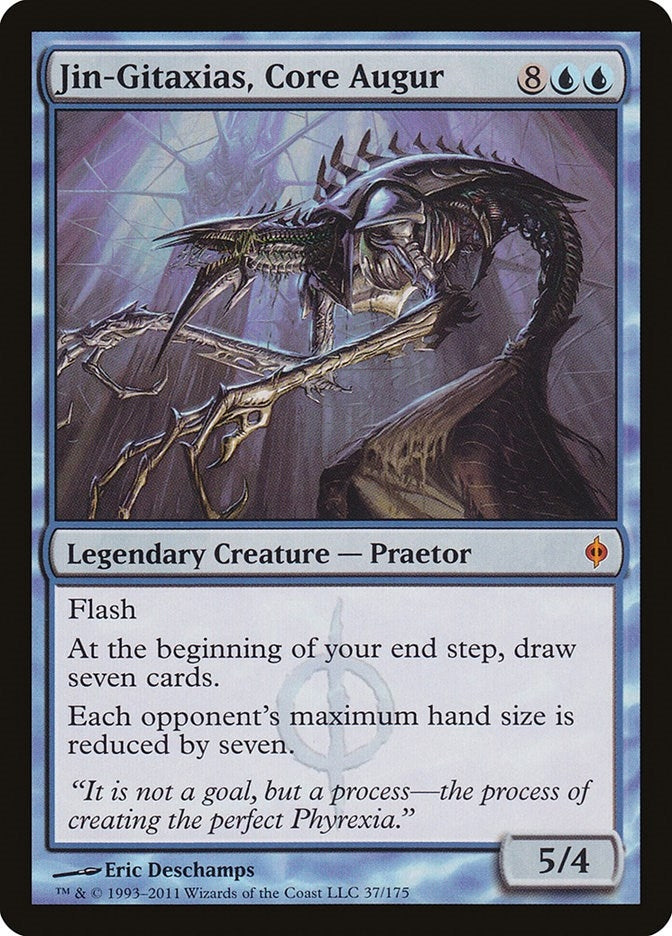 Jin-Gitaxias, Core Augur (37) (New Phyrexia)