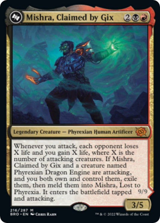 Mishra, Claimed by Gix (216) (The Brothers' War)
