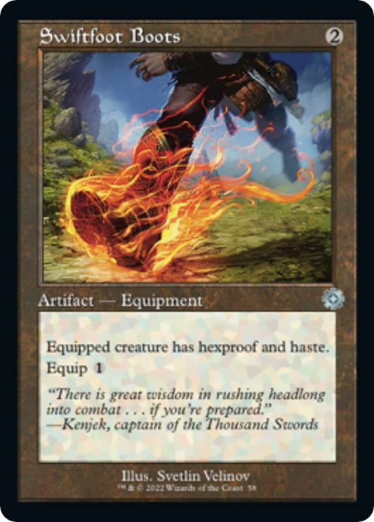 Swiftfoot Boots (58) (The Brothers' War: Retro Frame Artifacts)