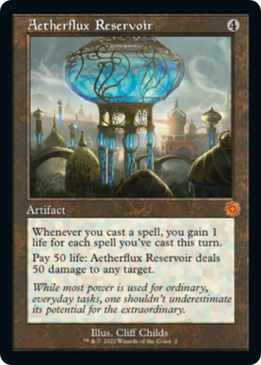 Aetherflux Reservoir (2) (The Brothers' War: Retro Frame Artifacts)