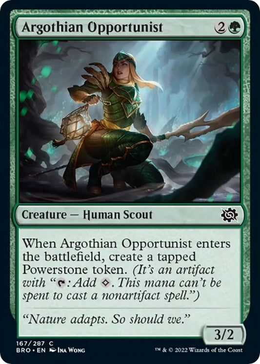 Argothian Opportunist (167) (The Brothers' War)