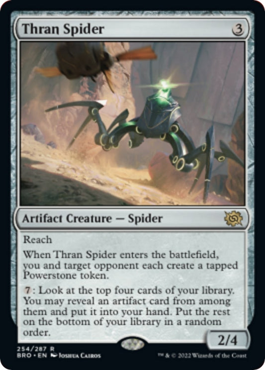 Thran Spider (254) (The Brothers' War)