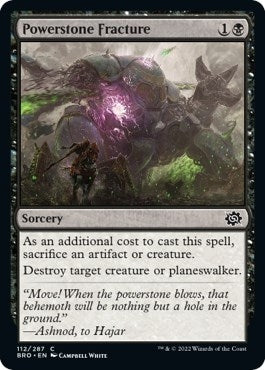 Powerstone Fracture (112) (The Brothers' War)