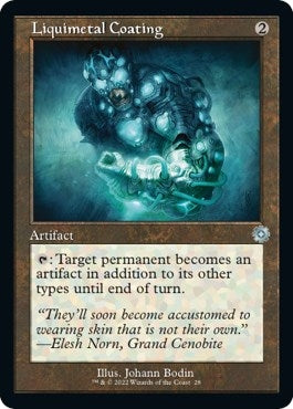 Liquimetal Coating (28) (The Brothers' War: Retro Frame Artifacts)