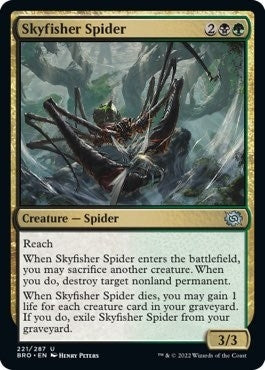 Skyfisher Spider (221) (The Brothers' War)