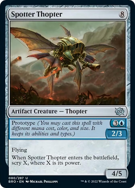 Spotter Thopter (80) (The Brothers' War)