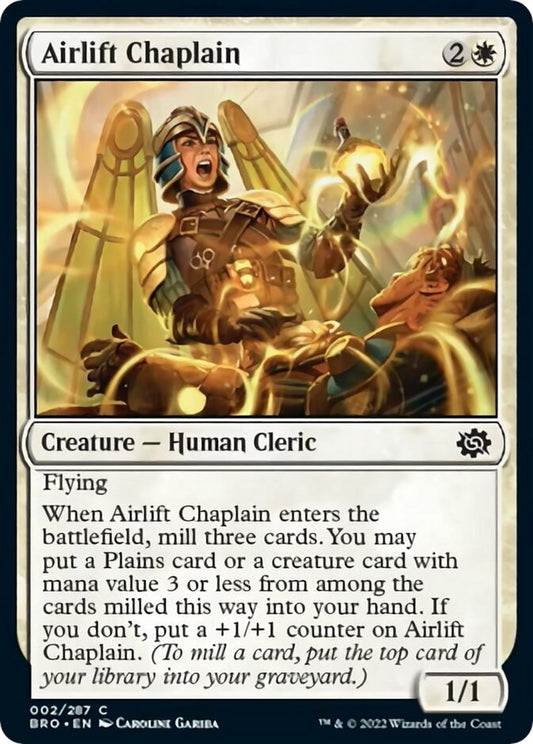 Airlift Chaplain (2) (The Brothers' War)