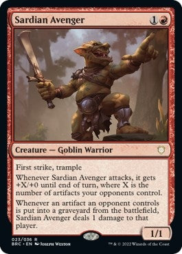 Sardian Avenger (23) (Commander: The Brothers' War)