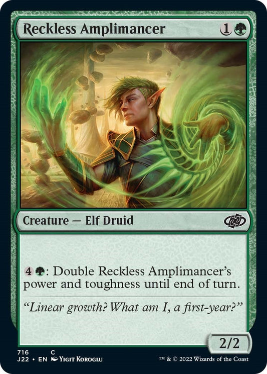 Reckless Amplimancer (716) (Jumpstart 2022)