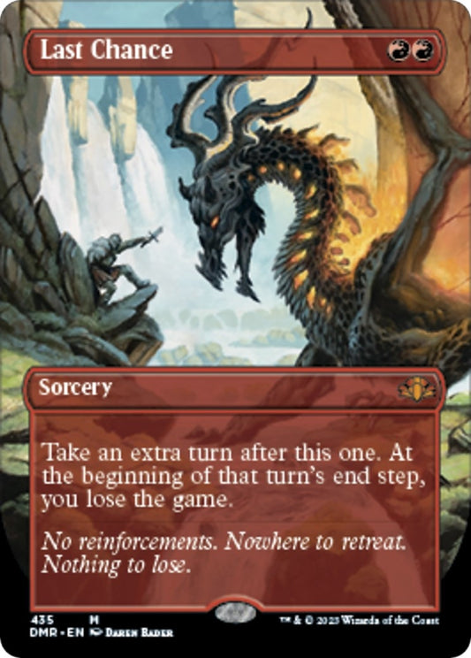 Last Chance (Borderless) (435) (Dominaria Remastered)