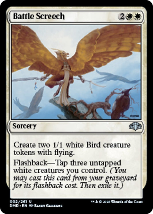 Battle Screech (2) (Dominaria Remastered)