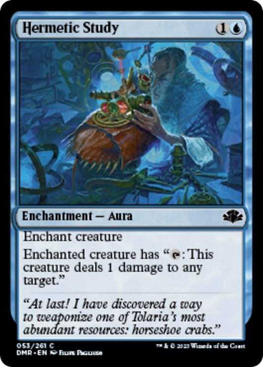 Hermetic Study (53) (Dominaria Remastered)
