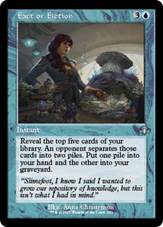 Fact or Fiction (Retro Frame) (283) (Dominaria Remastered)