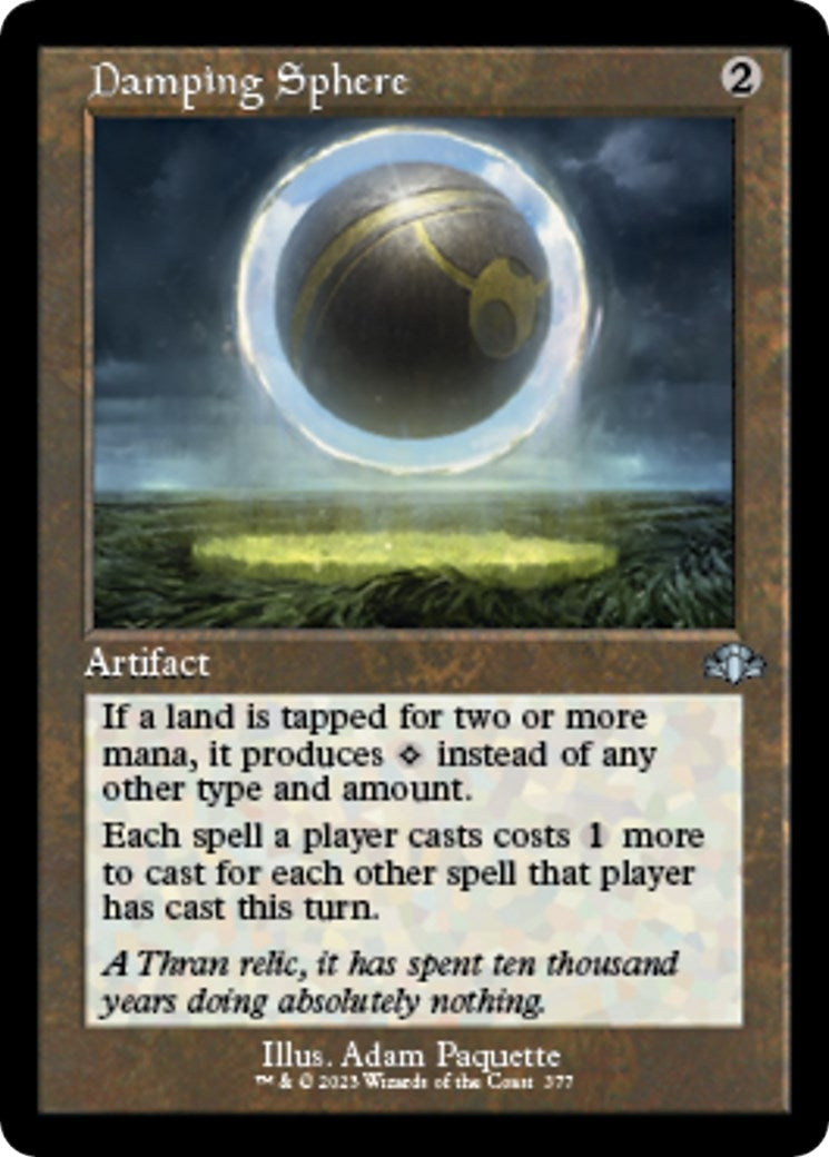 Damping Sphere (Retro Frame) (377) (Dominaria Remastered)
