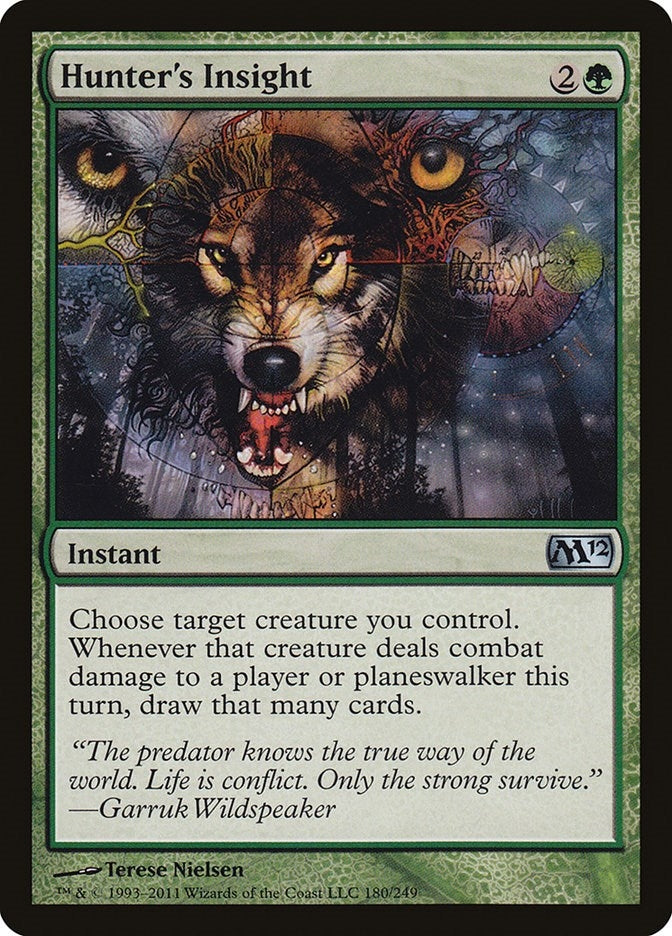 Hunter's Insight (180) (Magic 2012 (M12))