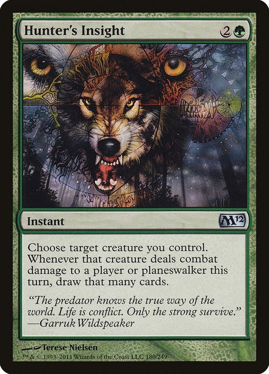 Hunter's Insight (180) (Magic 2012 (M12))