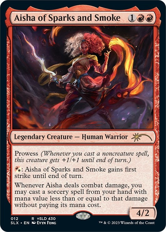 Aisha of Sparks and Smoke (12) (SLX Cards)