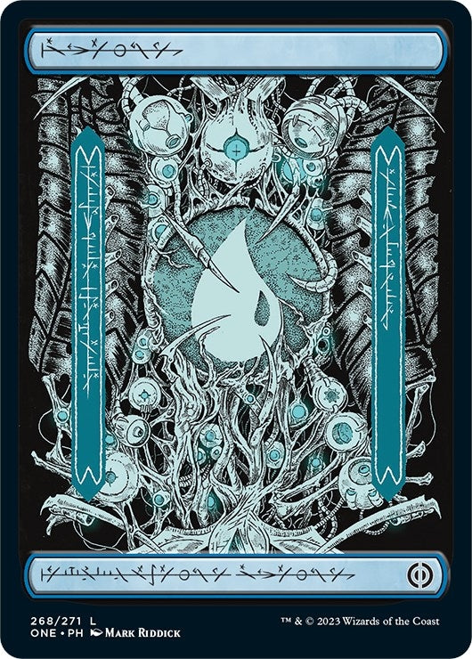 Island (268) - Full Art (268) (Phyrexia: All Will Be One)