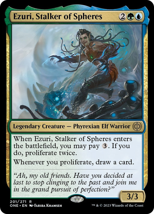 Ezuri, Stalker of Spheres (201) (Phyrexia: All Will Be One)