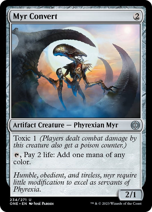 Myr Convert (234) (Phyrexia: All Will Be One)