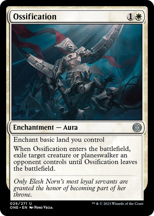 Ossification (26) (Phyrexia: All Will Be One)