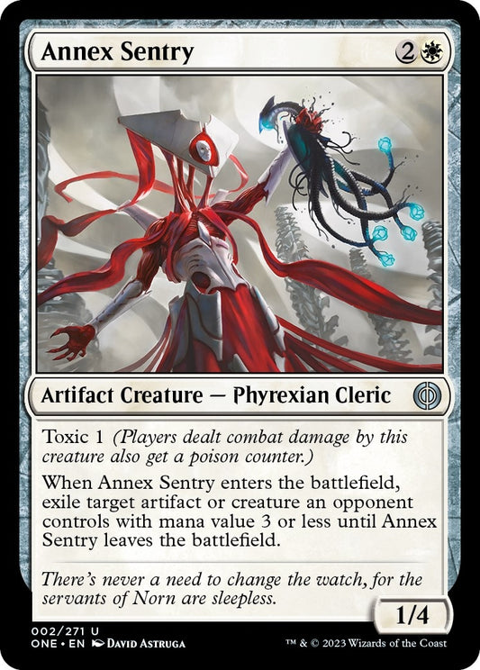 Annex Sentry (2) (Phyrexia: All Will Be One)