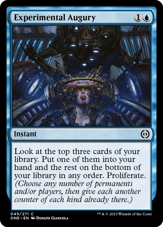 Experimental Augury (49) (Phyrexia: All Will Be One)