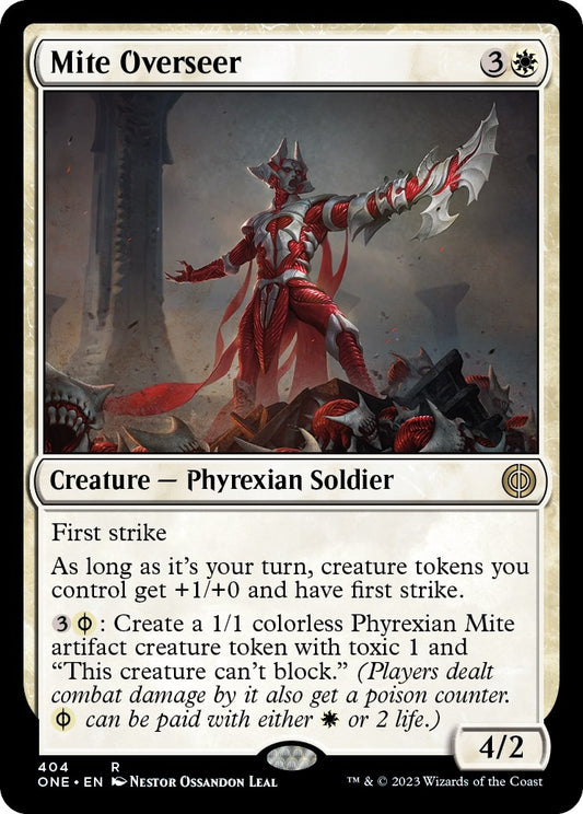 Mite Overseer (404) (Phyrexia: All Will Be One)