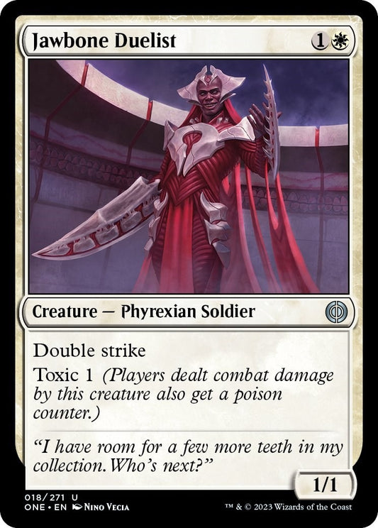 Jawbone Duelist (18) (Phyrexia: All Will Be One)