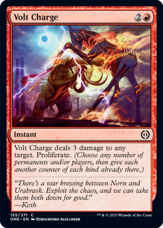 Volt Charge (155) (Phyrexia: All Will Be One)