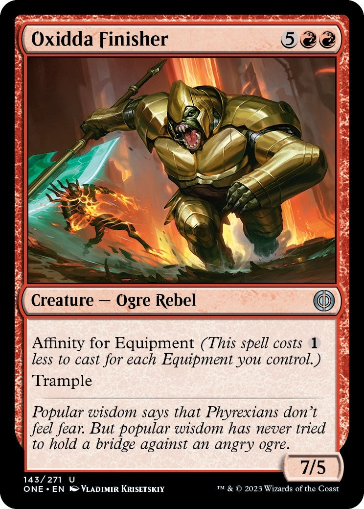 Oxidda Finisher (143) (Phyrexia: All Will Be One)