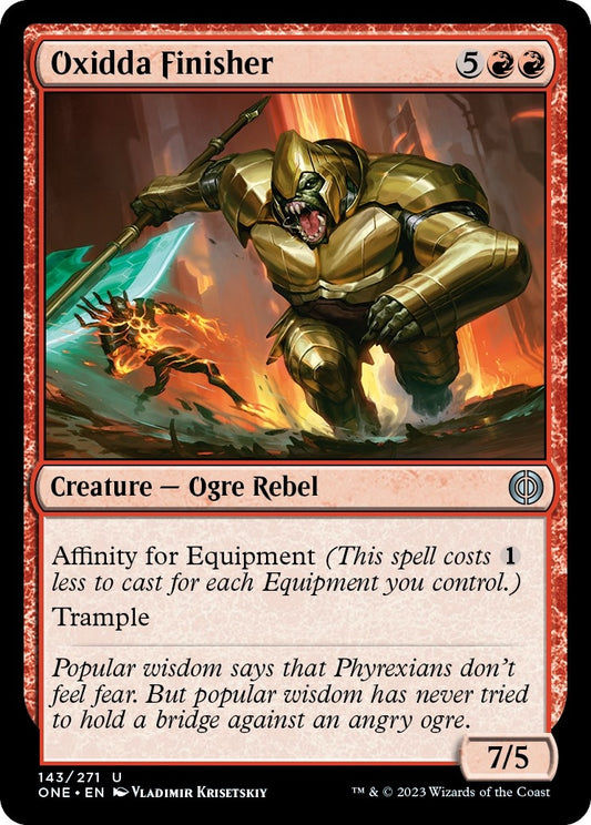 Oxidda Finisher (143) (Phyrexia: All Will Be One)