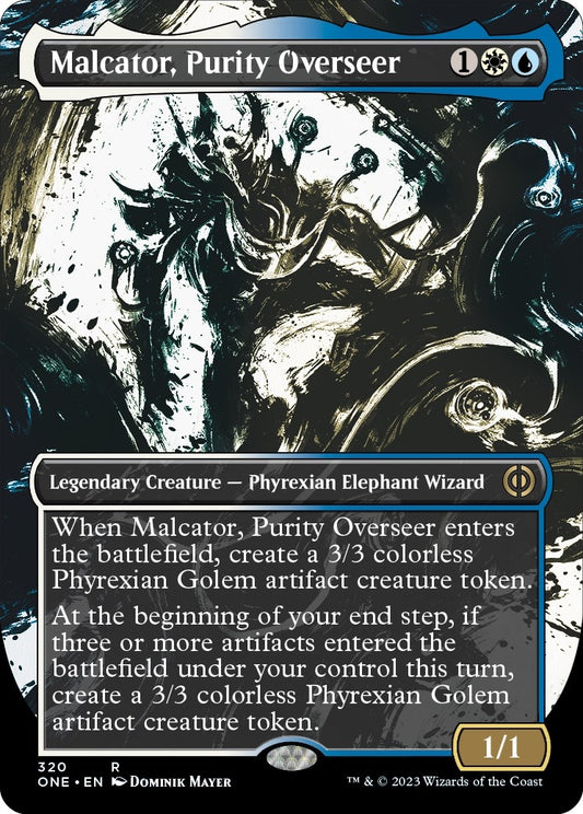 Malcator, Purity Overseer (Showcase) (320) (Phyrexia: All Will Be One)