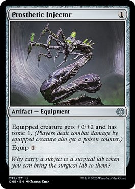 Prosthetic Injector (239) (Phyrexia: All Will Be One)